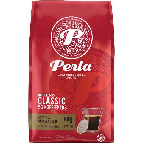 Perla Huisblends Classic roast koffiepads voordeel