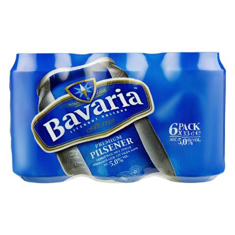 Bavaria blik 6 x 0,33 lt