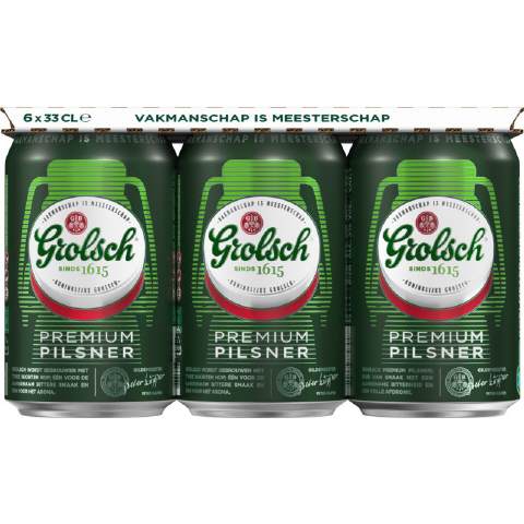 Grolsch Premium pilsner 6 x 50 cl