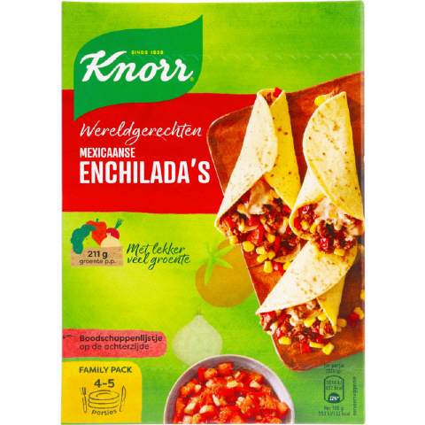 Knorr Wereldgerechten Mexicaanse enchiladas