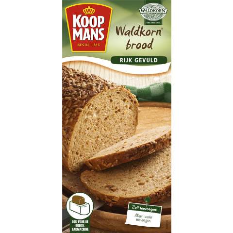 Koopmans Brotmix Für Waldkorn Brot