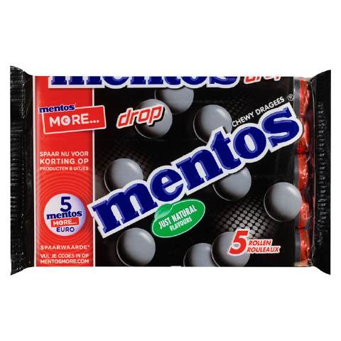 Mentos Drop ( Lakritz)